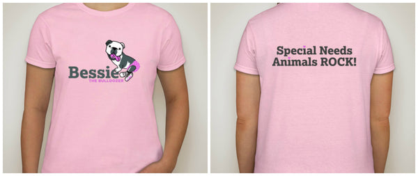 BESSIE'S DM104L - LADIES 100% COTTON RING SPUN T-SHIRT